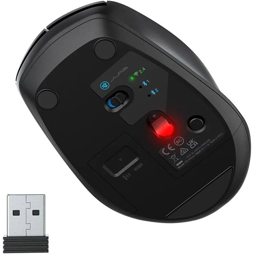 Миша Jlab GO Charge Wireless Black (IEUMGOCHRGMSRBLK124) - фото 4