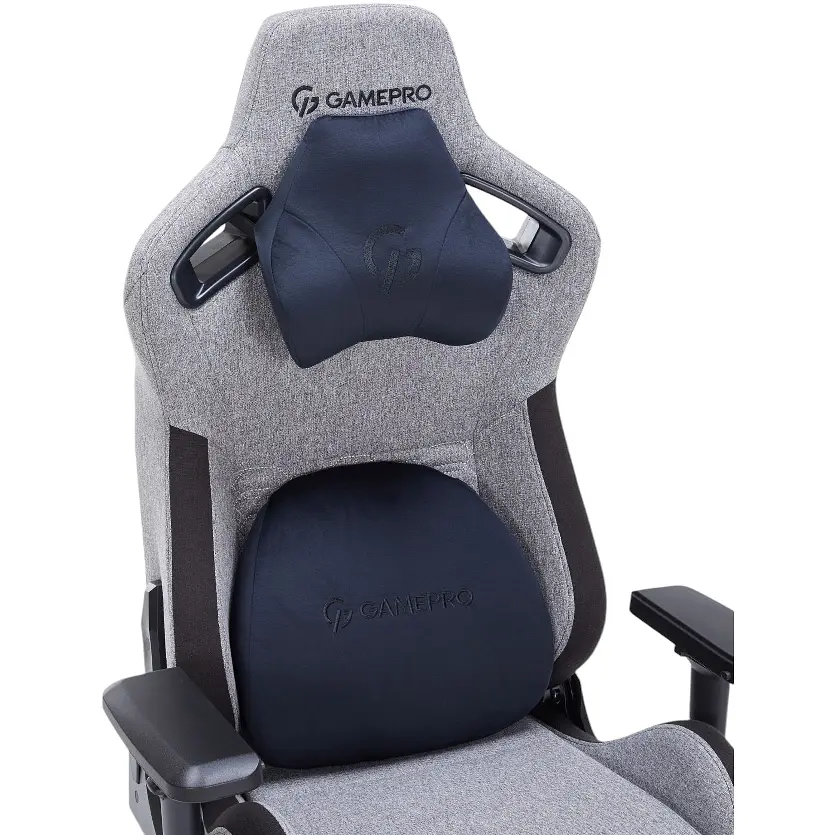 Ігрове крісло GamePro Size XL Fabric Dark Grey (GC900DG) - фото 14