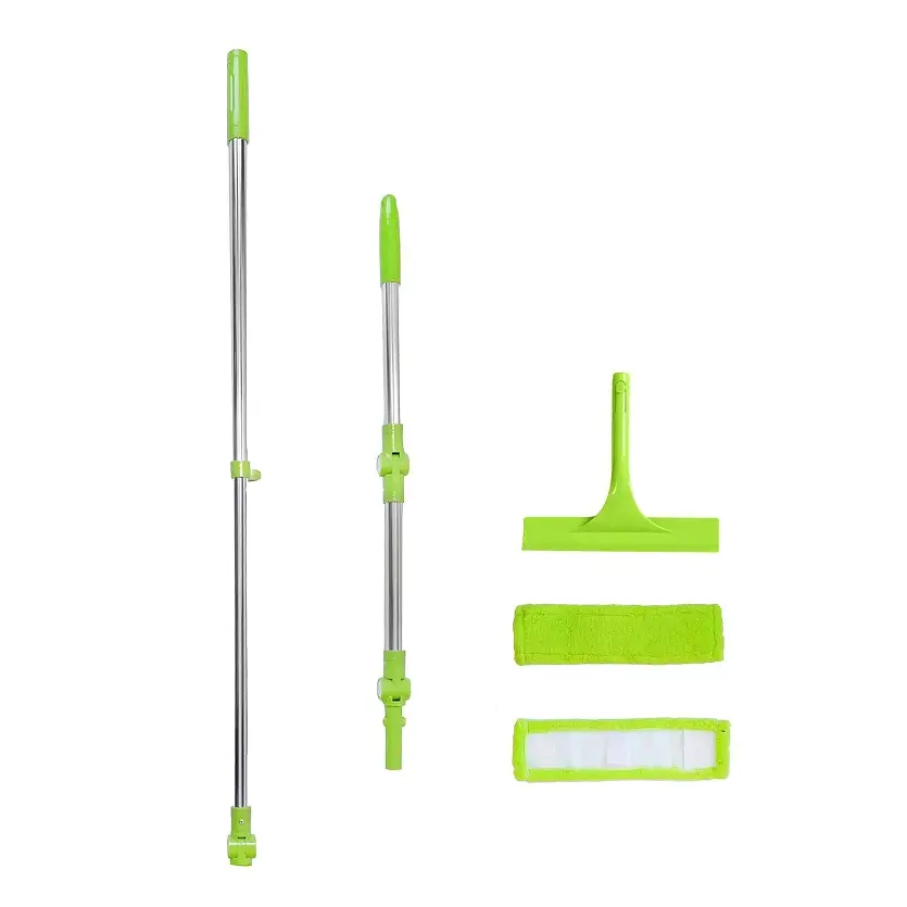 Щітка телескопічна Supretto для миття вікон салатова (5723) - фото 2