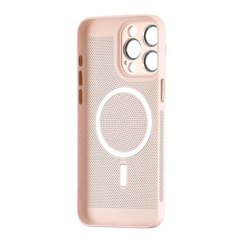 Чохол Perfomed with MagSafe Protected Camera iPhone 15 Pro Max Pink - фото 3