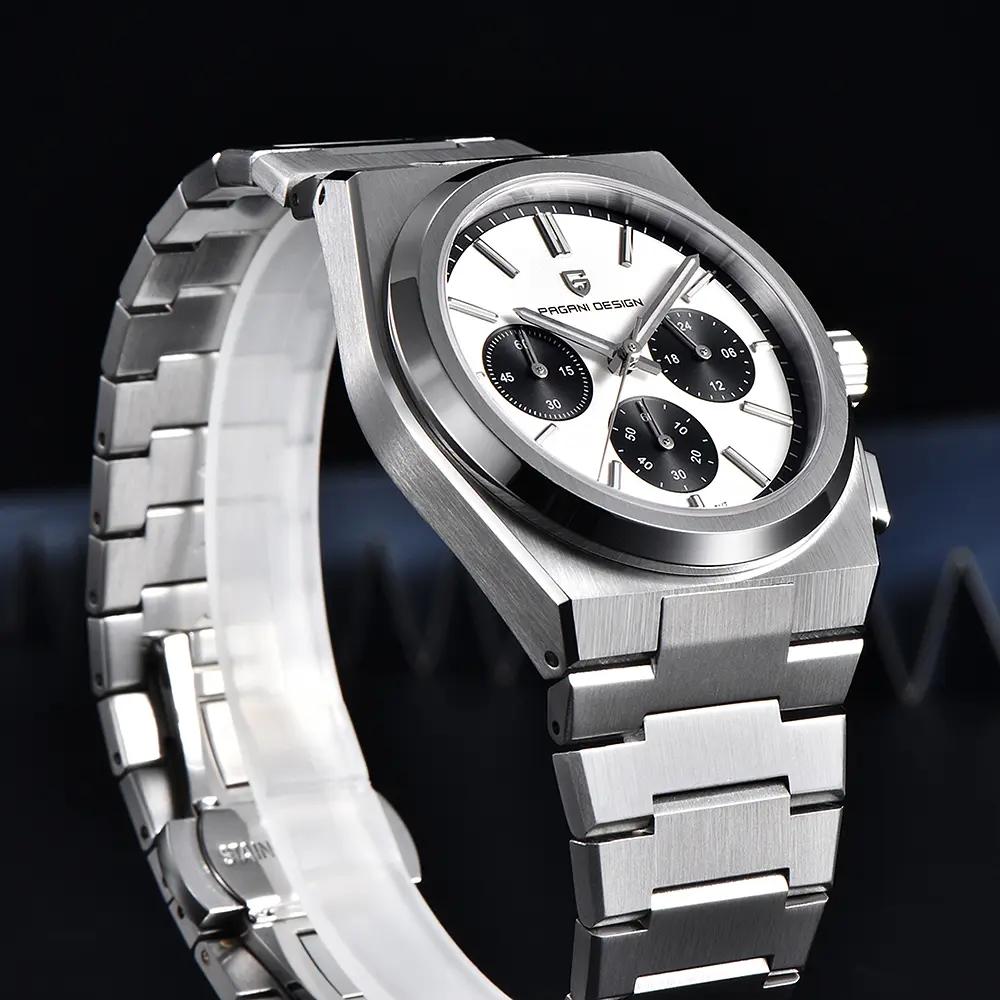 Наручний годинник чоловічий PD-1761 Silver-White Pagani Design acs0031195 - фото 2