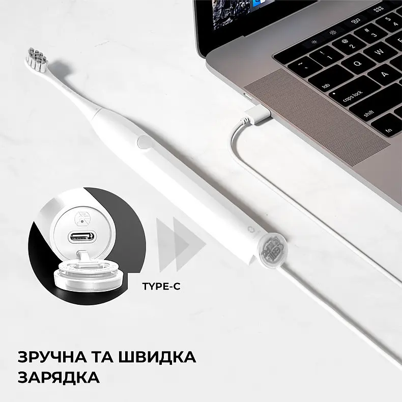 Электрическая зубная щетка Oclean Endurance Electric Toothbrush White - фото 6