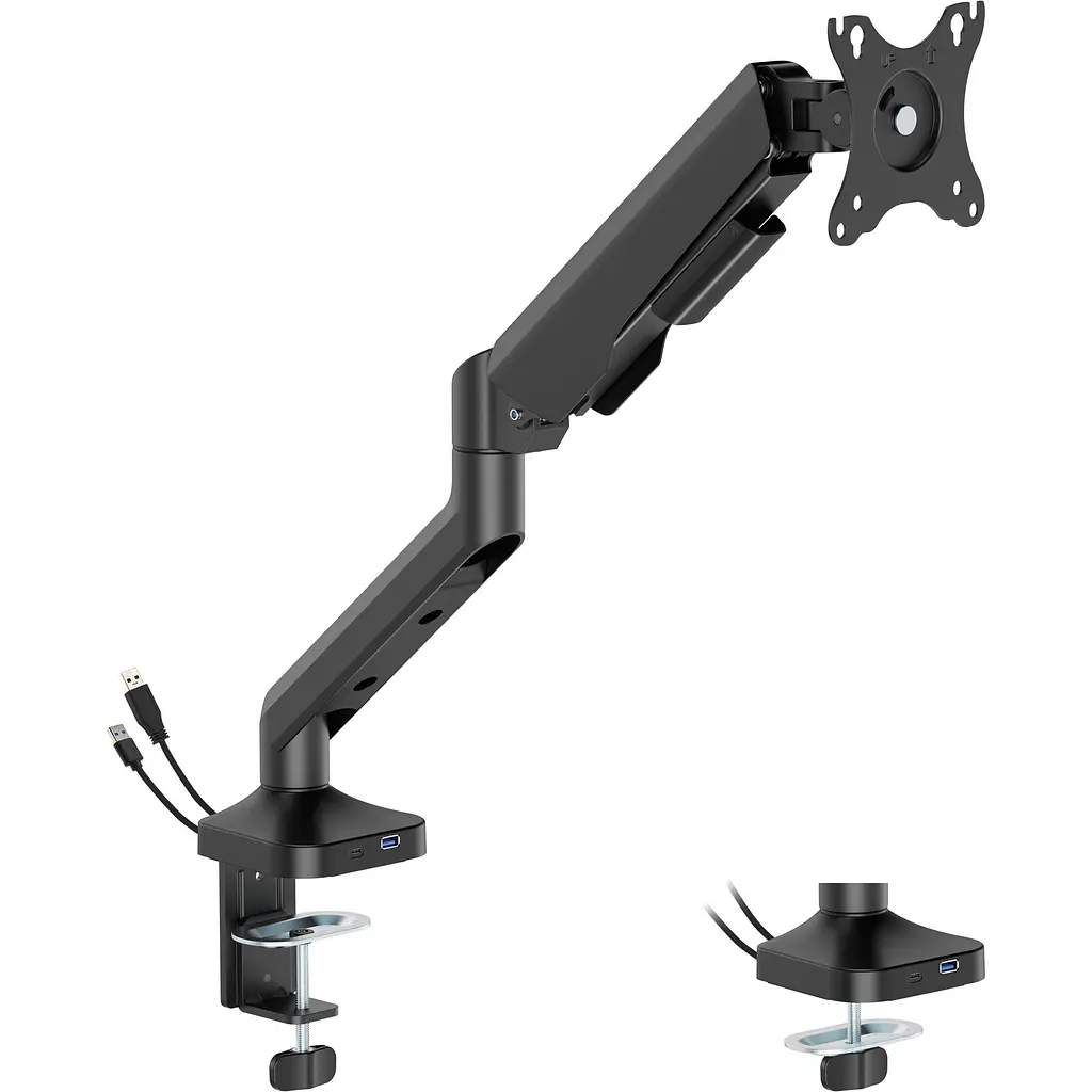 Настільне кріплення для монітора OfficePro MA451B 17-40` Black [138976] - фото 6