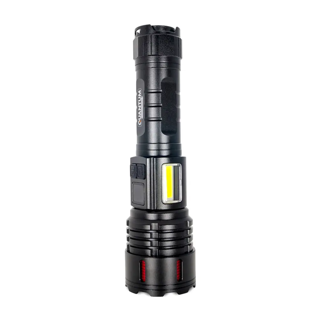 Ліхтар Quantum QM-FL1036 STREAM 4500mAh 10WLED zoom +3WCOB Type-C/Power Bank (QM-FL1036) - фото 8