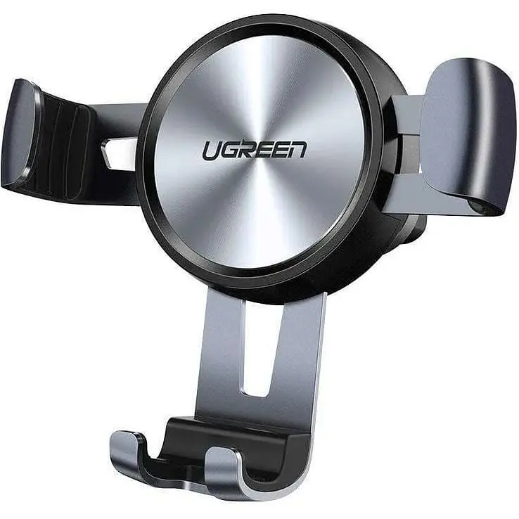 Тримач металевий UGREEN LP130 Air Vent Mount Phone Holder сірий (50564) - фото 3