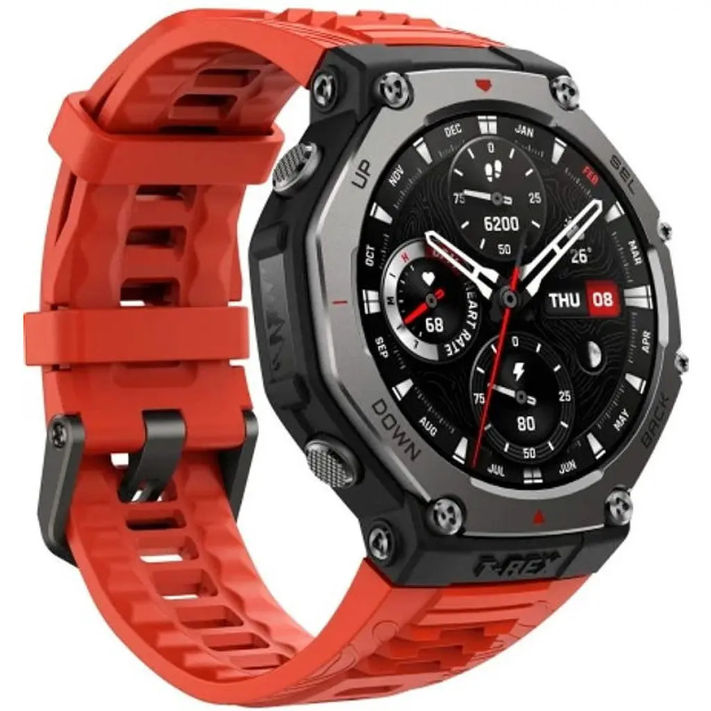 Умные защищённые часы Amazfit T-Rex 3 W2323GL3N Lava - фото 2