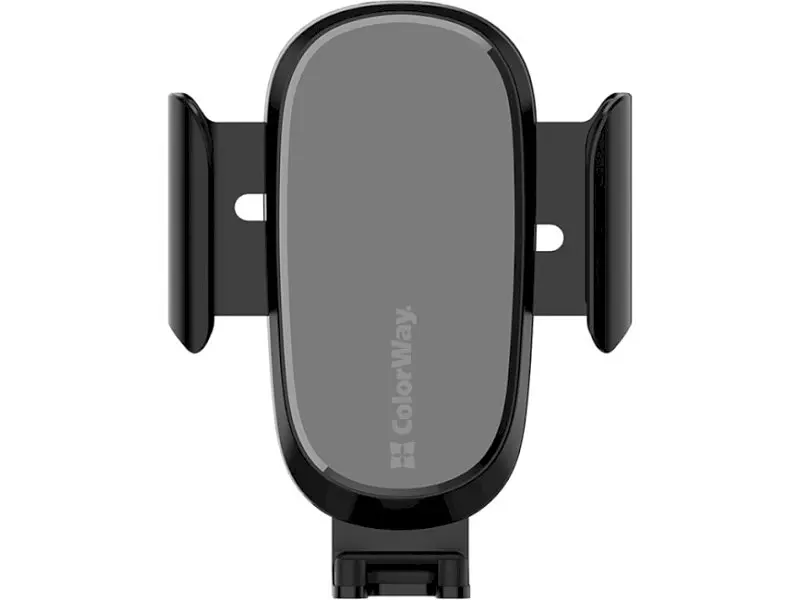 Автомобільний тримач для смартфона ColorWay Air Vent Car Wireless Charger 15W Black (CW-CHAW038Q-BK) - фото 2