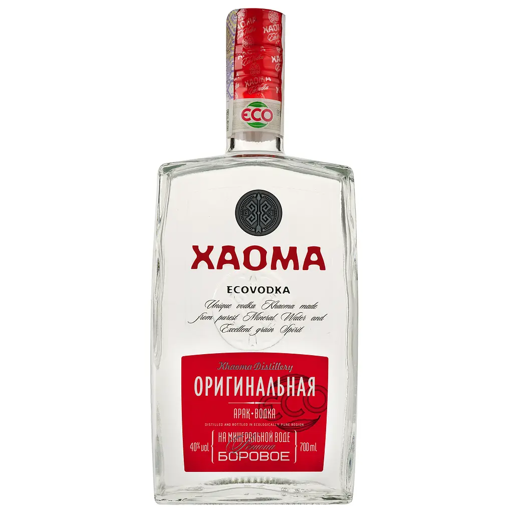 Горілка Xaoma Оригінальна, на мінеральній воді регіону Борове, 40%, 0,7 л - фото 2