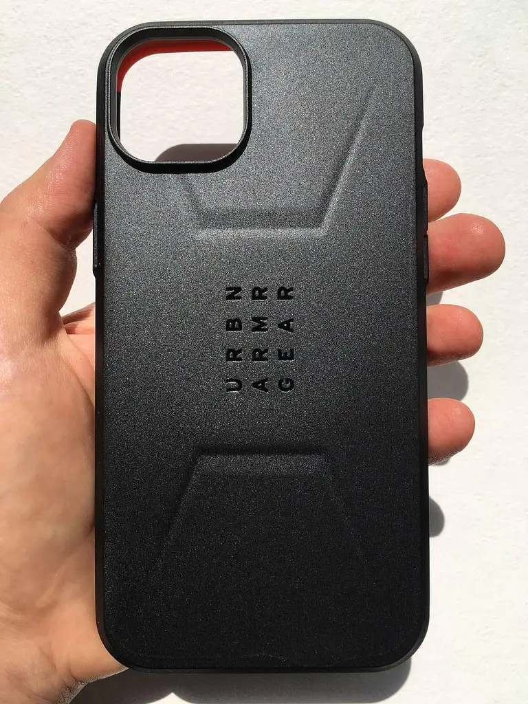Оригінальний протиударний чохол для Iphone 14 Plus/15 Plus UAG Civilian Magsafe Black 114037114040 - фото 7