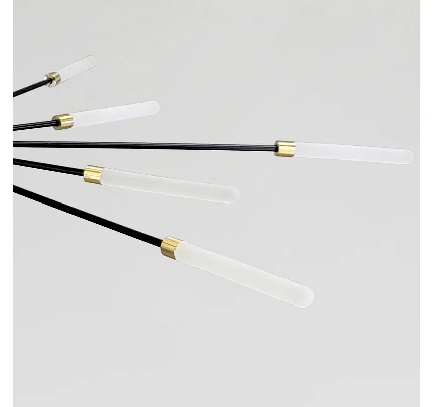Світлодіодна люстра стельова Artlight 6472/12, 15 Вт, чорна - фото 4