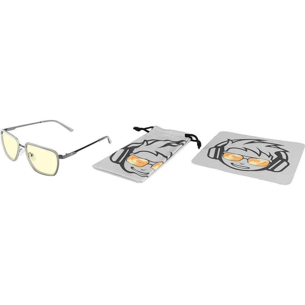 Комп'ютерні окуляри Gunnar Clix Gaming Goggles Gunmetal Stone Amber [176822] - фото 4