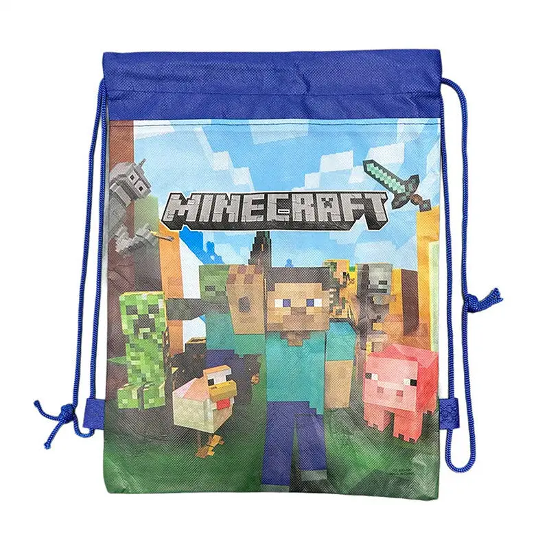 Сумка-рюкзак для взуття Minecraft - фото 2
