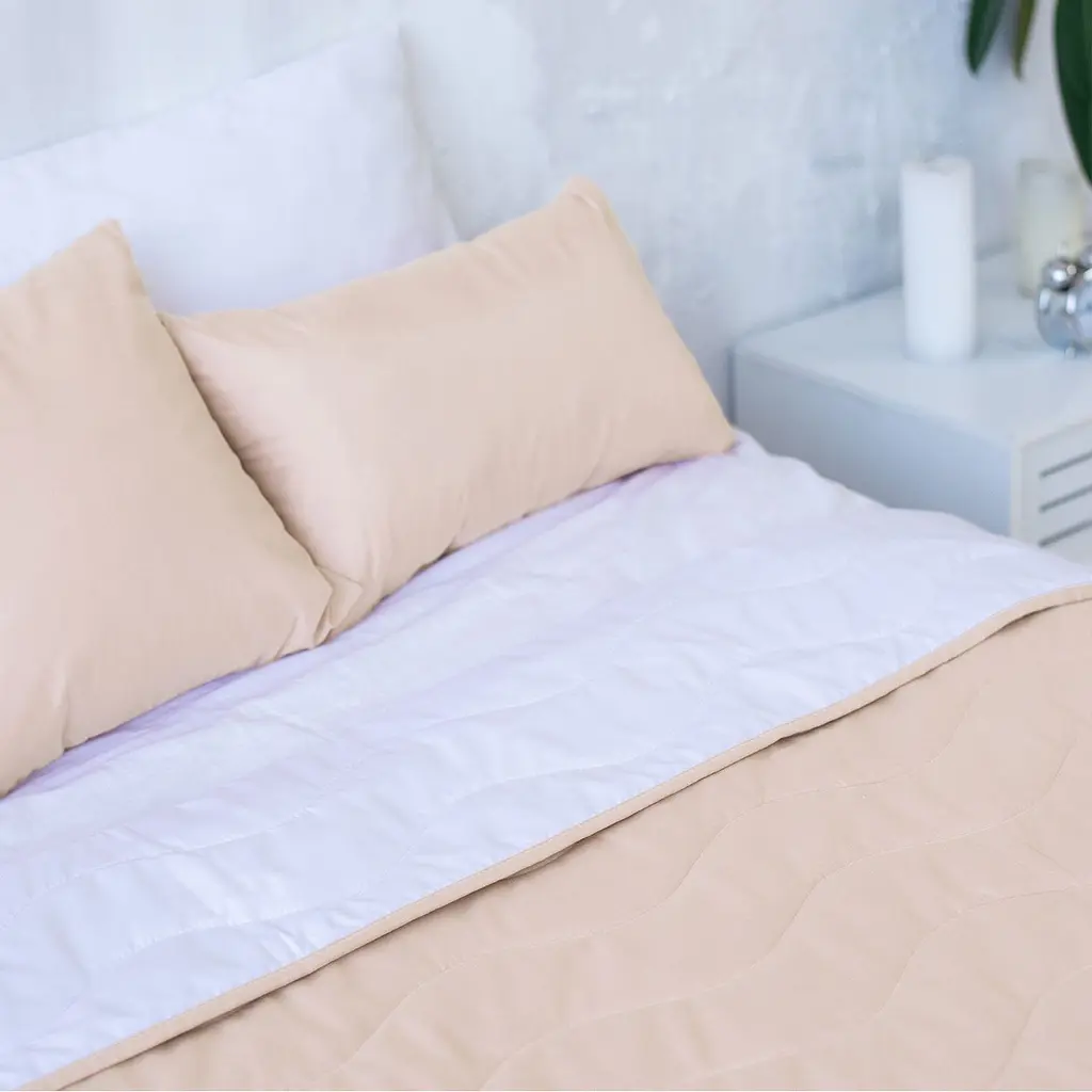 Декоративное покрывало Sonex Capri 220х240 см желтое с белым (SO102404) - фото 4