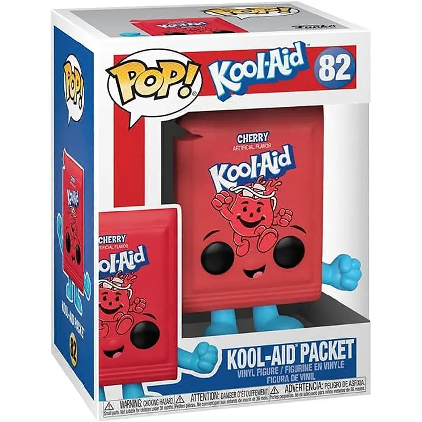 Фигурка Funko Pop Фанко поп Kool Aid Packet Kool Aid Кул Эйд Пакет Кул Эйд 10 см KA PKA 82 - фото 3