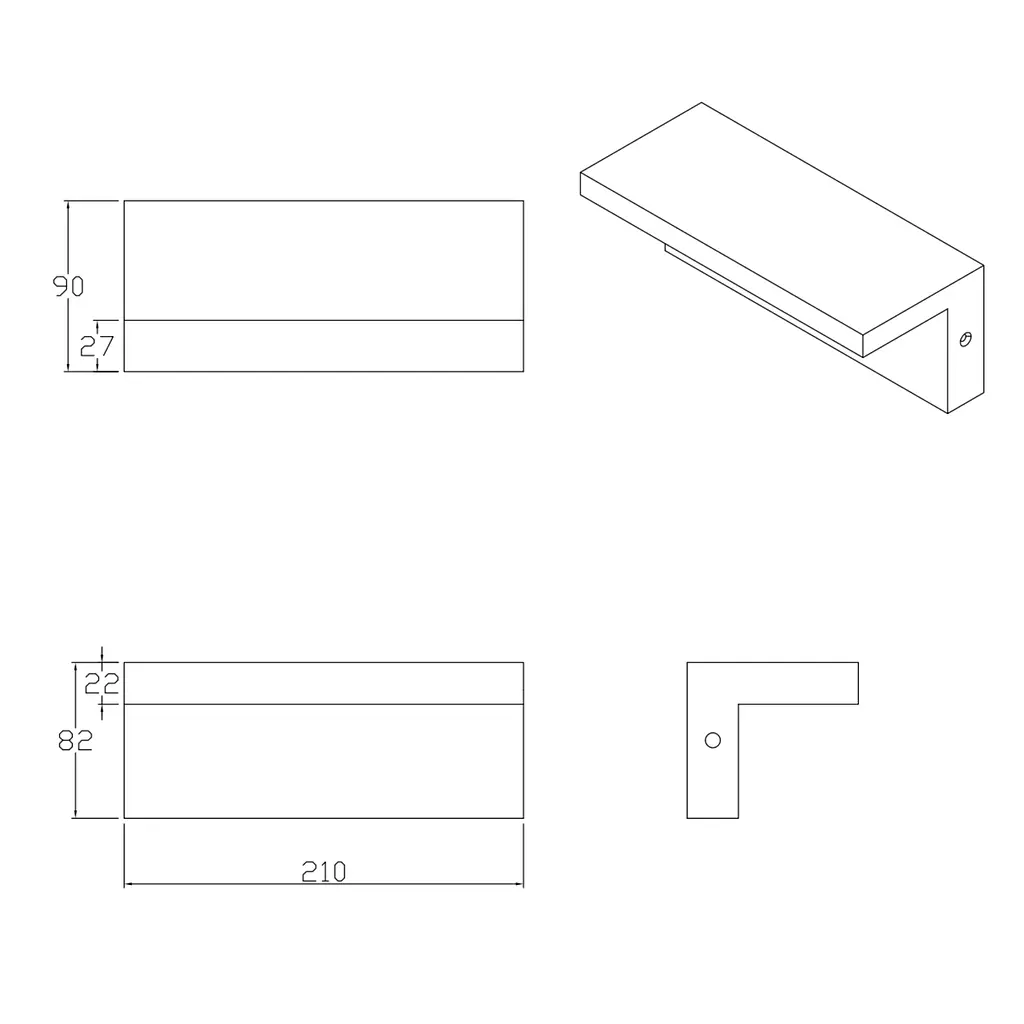 Вуличний світильник Goldlux 324047 Tesa Led 1x10W 4000K 1100Lm IP54 BK - фото 3