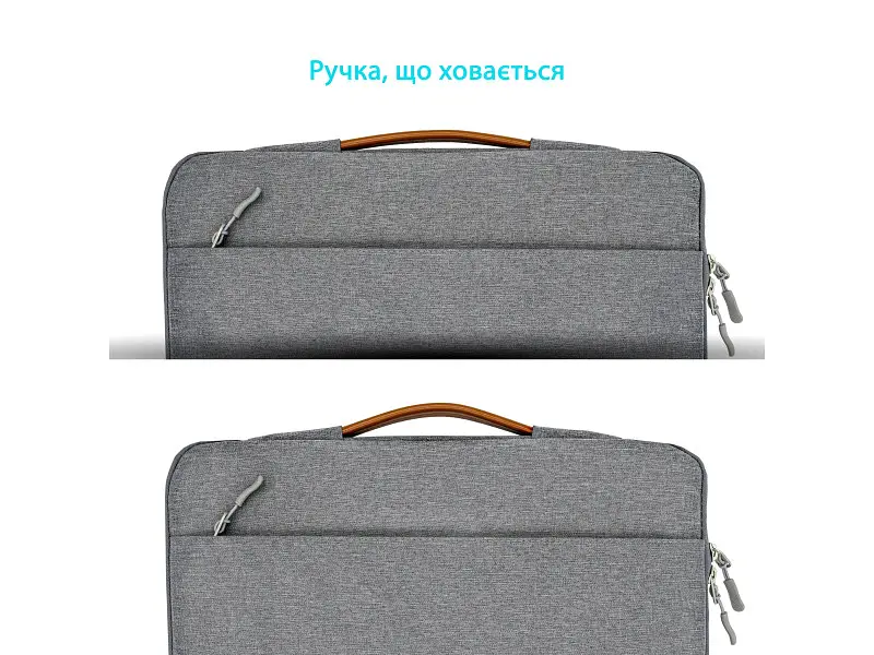 Чохол для ноутбука Grand-X SLX 15″ Grey (SLX-15G) - фото 2
