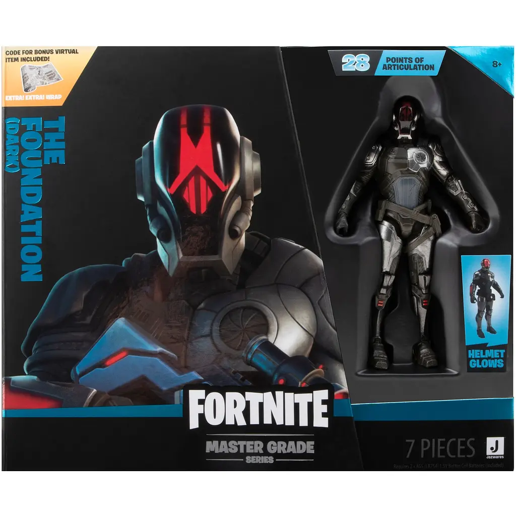 Колекційна фігурка Fortnite Master Series Figure The Foundation Dark 10 см (FNT1325) - фото 15