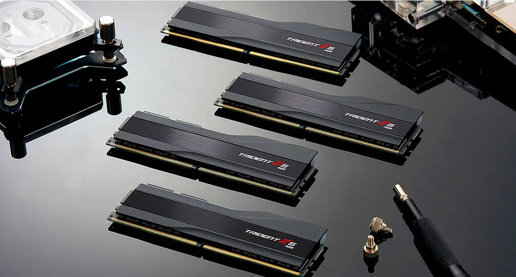 Модуль памяти DDR5 G.Skill Trident Z5 RGB 2x16GB 7200MHz Black (F5-7200J3445G16GX2-TZ5RK) [102647] - фото 6