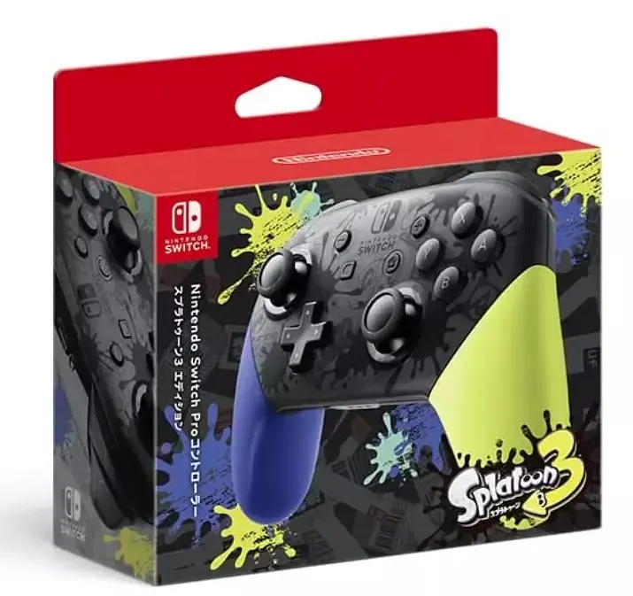 Геймпад Nintendo Switch Pro Splatoon 3 Special Edition - фото 4