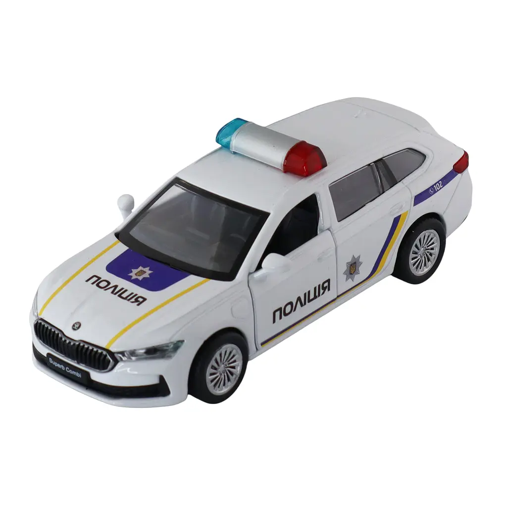 Автомодель TechnoDrive Skoda Superb Combi iV Поліція (250947)