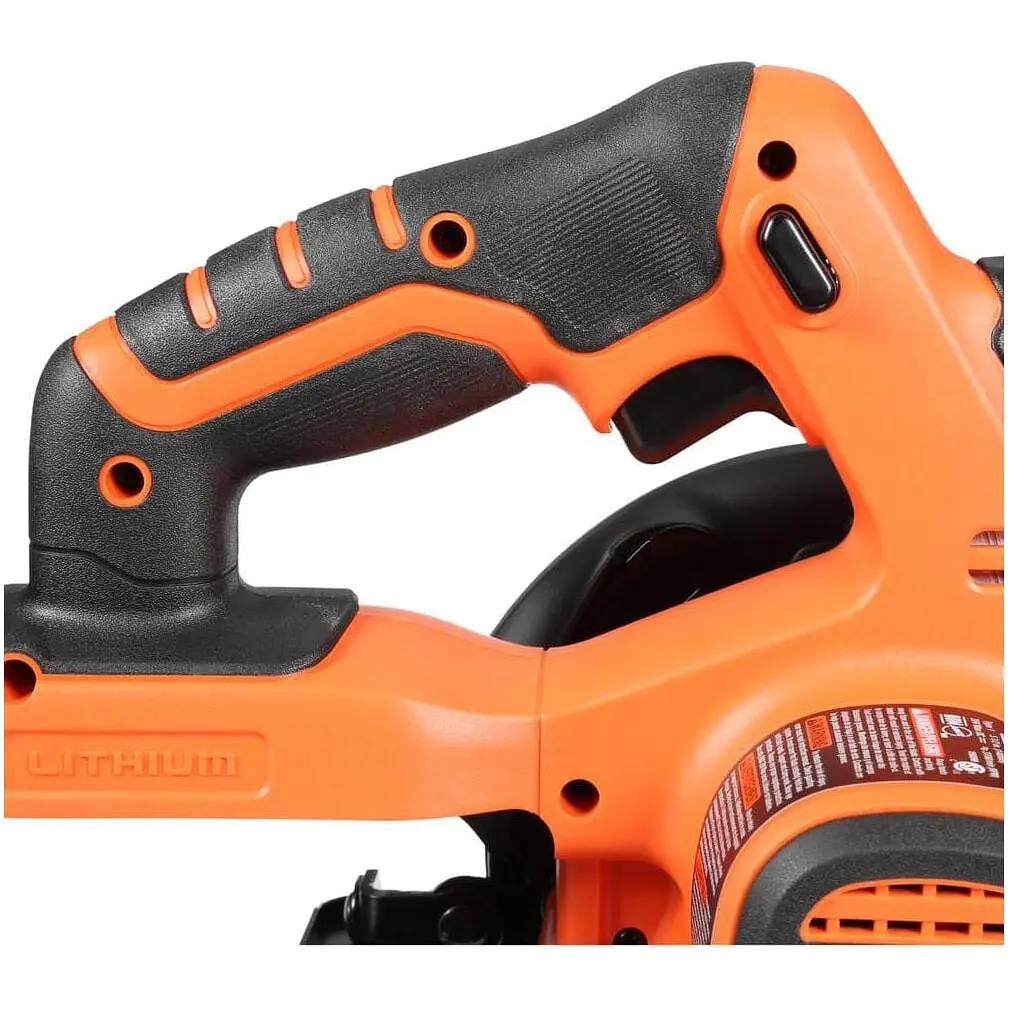 Пила дисковая Black+Decker аккумуляторная Li-Ion 18 В 1.5 Ач (BDCCS18-QW) - фото 4