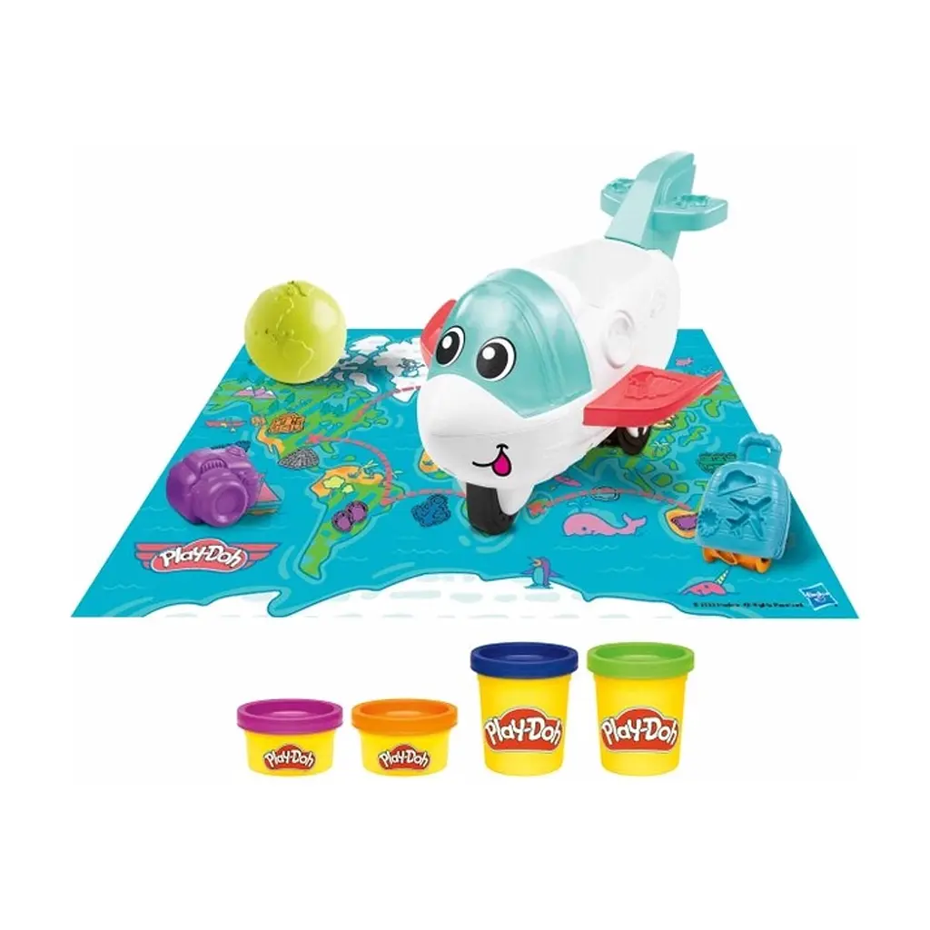 Набір для творчості Hasbro Play-Doh з пластиліном Літак-дослідник (F8804) - фото 2