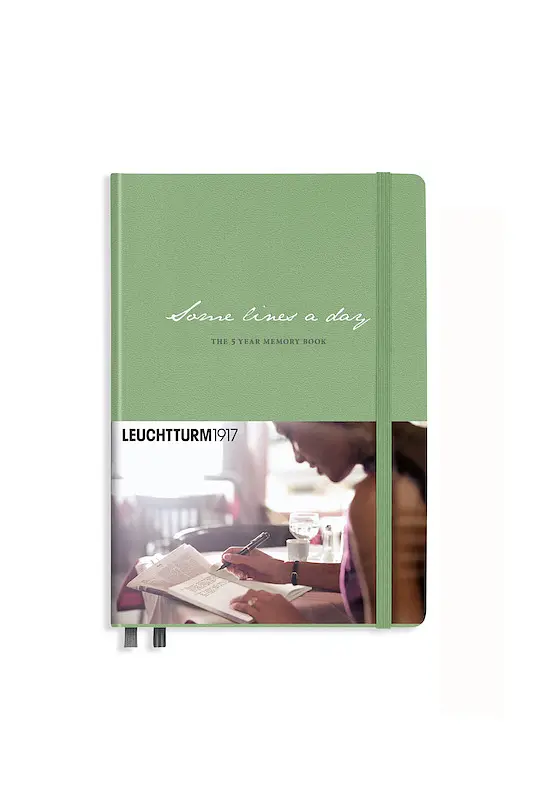 Щоденник Leuchtturm1917 Some lines a day на 5 років, Sage (363840)