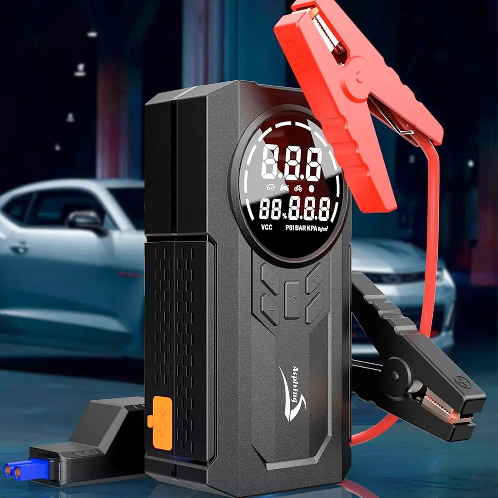 Пускозарядний пристрій Aspiring Jump 2 Power bank 3-in-1 with inflator - фото 2