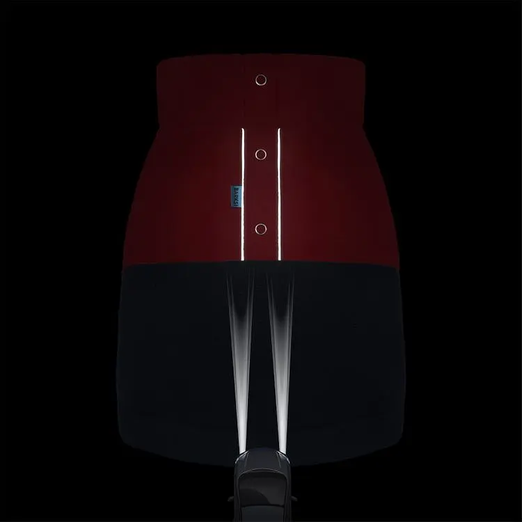 Кофта для собак Barksi Textile флісова XХS червона з темно-синім - фото 5