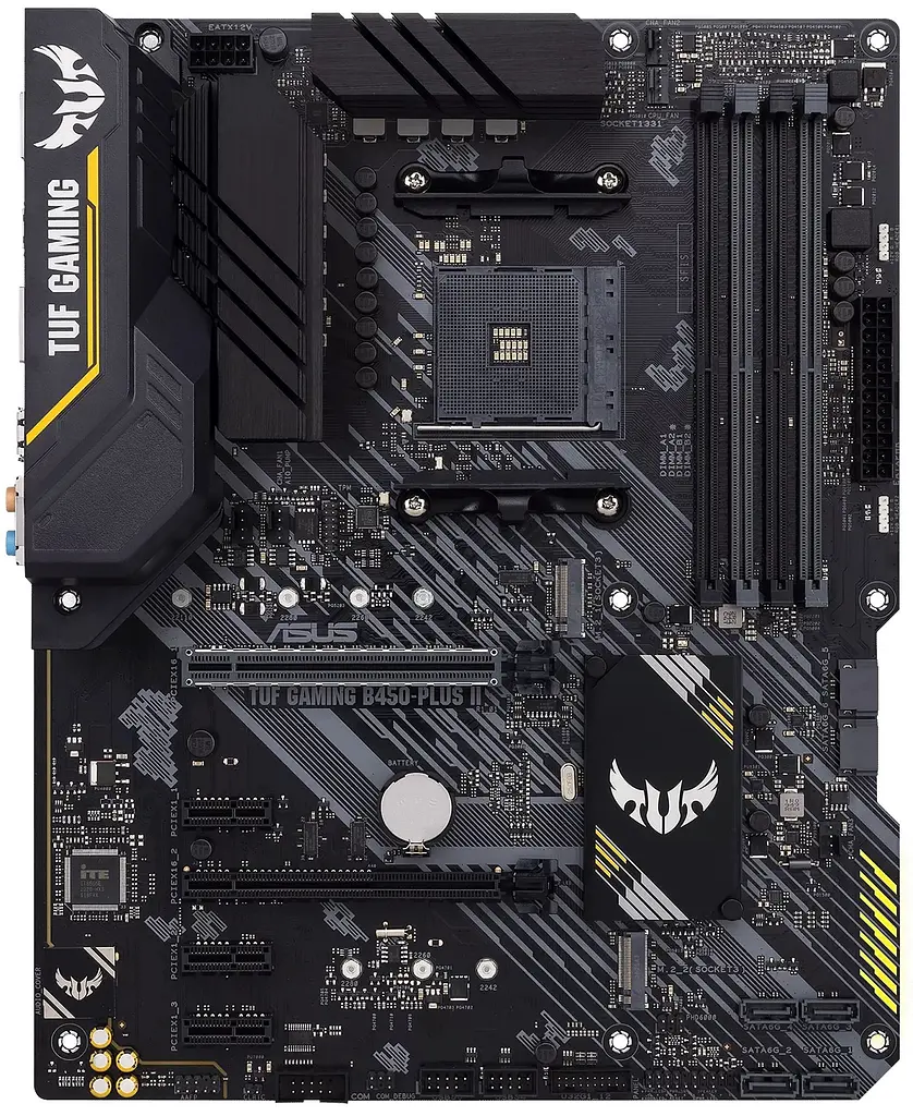 Материнская плата TUF GAMING B450-PLUS II sAM4 B450 4xDDR4 HDMI DP ATX Asus teh0019079 - фото 2