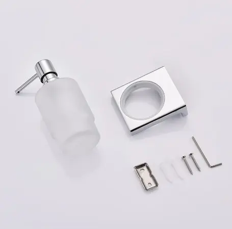 Дозатор для рідкого мила Koer AS-0104-01 настінний, хром (KR6169) - фото 8