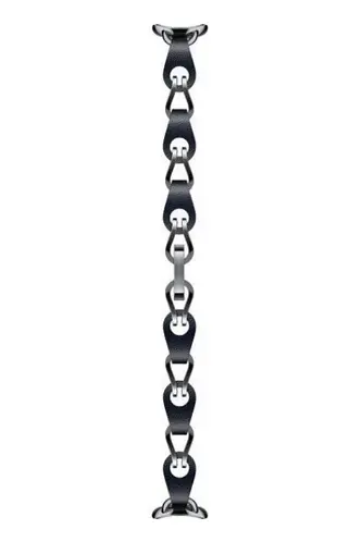 Ремешок для фитнес-браслета Xiaomi Smart Band 8 Chain Strap цепочка черная BHR7298CN - фото 2