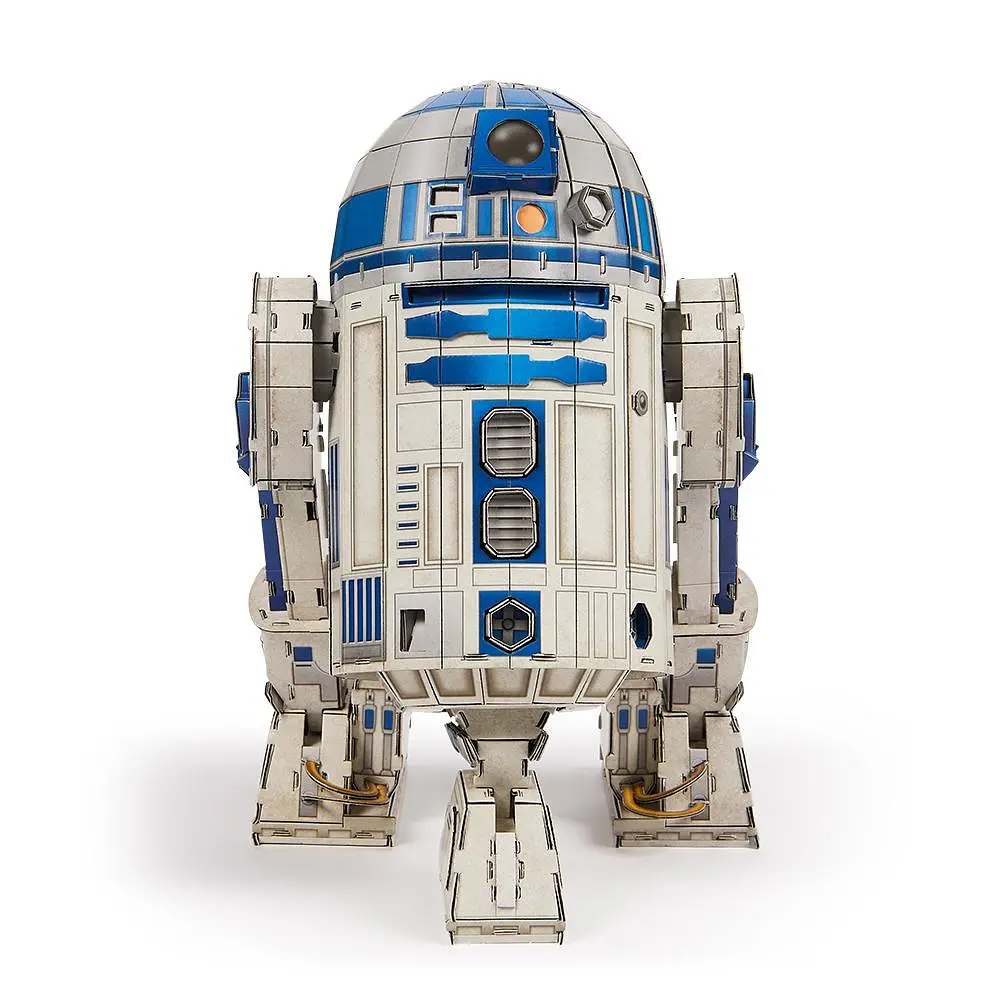 4D Build: Пазл для створення 3D-моделі «Зоряні війни: дроїд R2-D2» (201 деталь) 4D Build SM45757/6069817 - фото 6