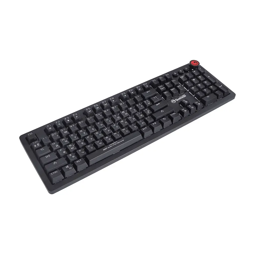Клавіатура Marvo KG917 Multi-LED Mechanical Blue Switch - фото 4