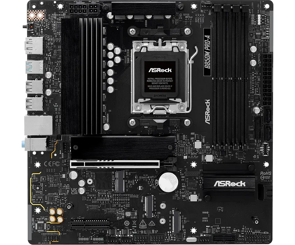 Материнська плата ASRock B850M Pro-A Socket AM5 - фото 2