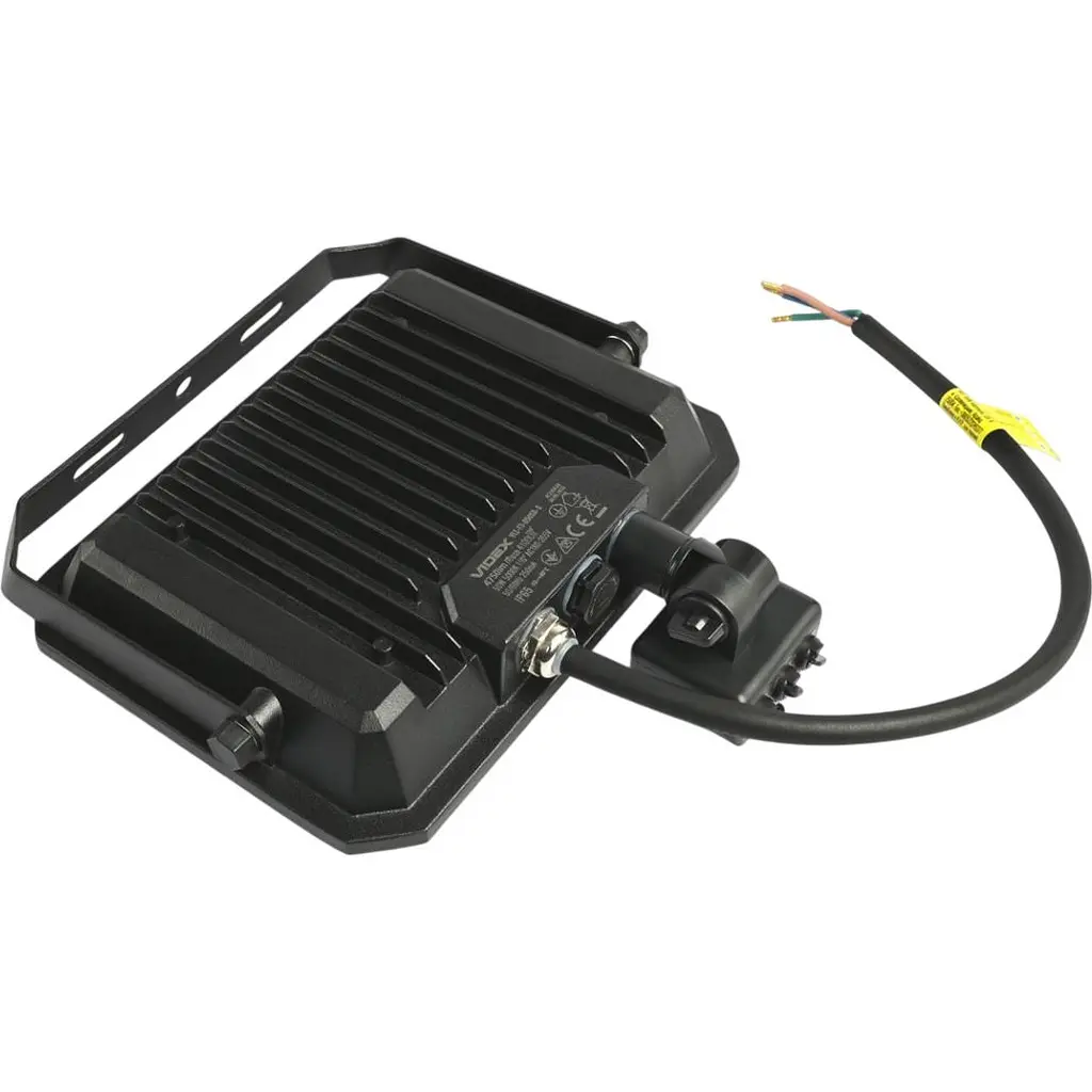 Світлодіодний прожектор Videx F3 з датчиком руху і освітленості 50W 5000K Black (VLE-F3-0505B-S) [144847] - фото 3