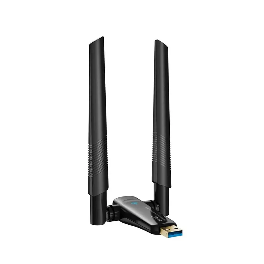 Беспроводной USB Wi-Fi адаптер Pix-Link AX1800 LV-UAX04, 2.4 / 5 GHz черный (17961) - фото 2