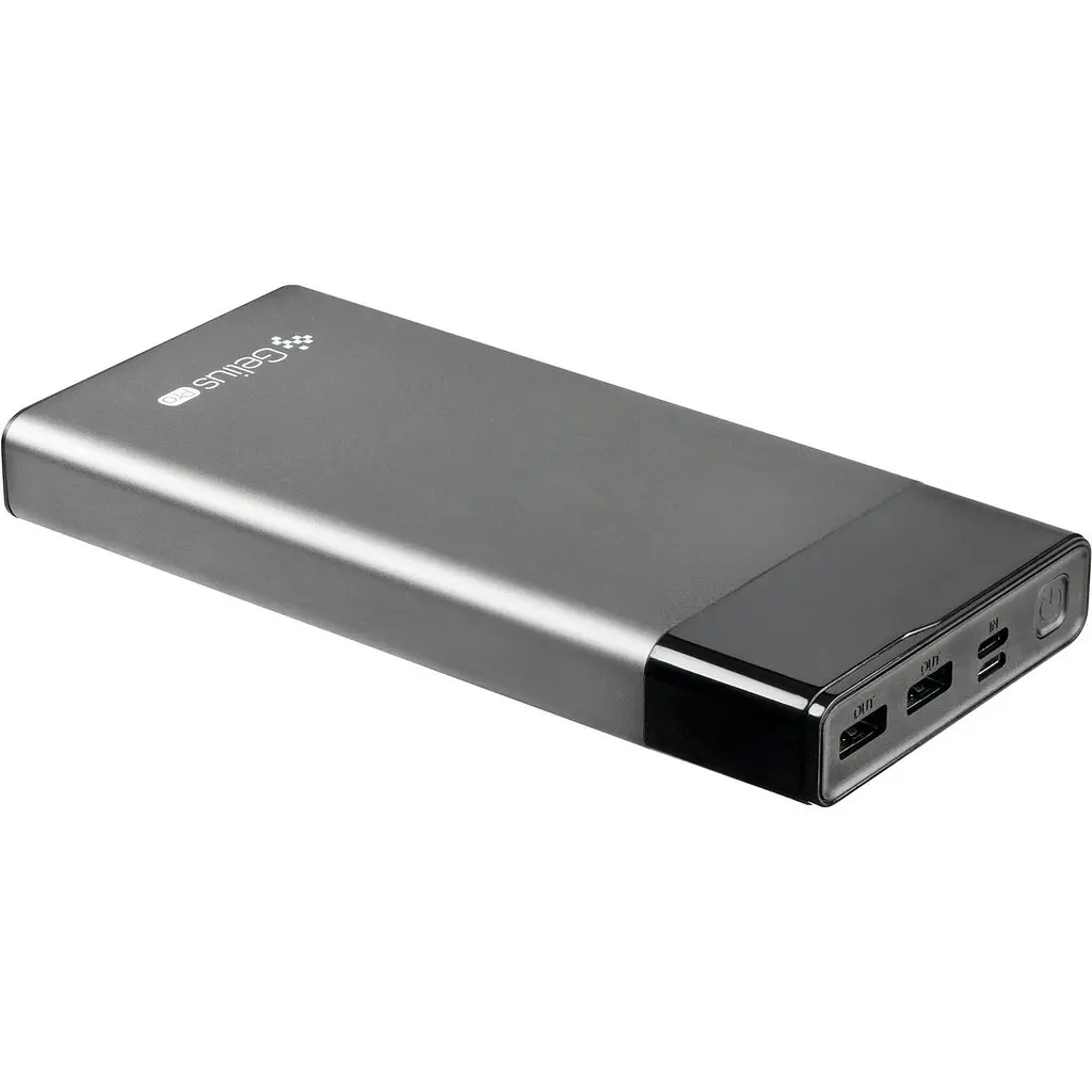 Додаткова батарея Gelius Pro Edge (V2PD) GP-PB20-007 20000mAh 2.1 A Grey - фото 10