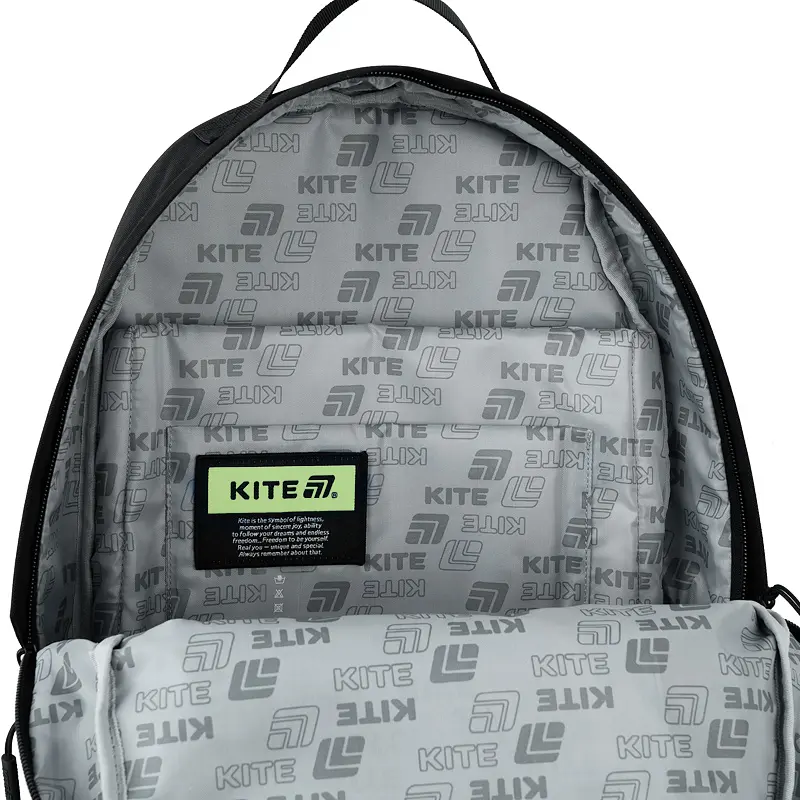Рюкзак для старшей школы Kite Education teens 949L Black Черный (K26-949L-3) - фото 11