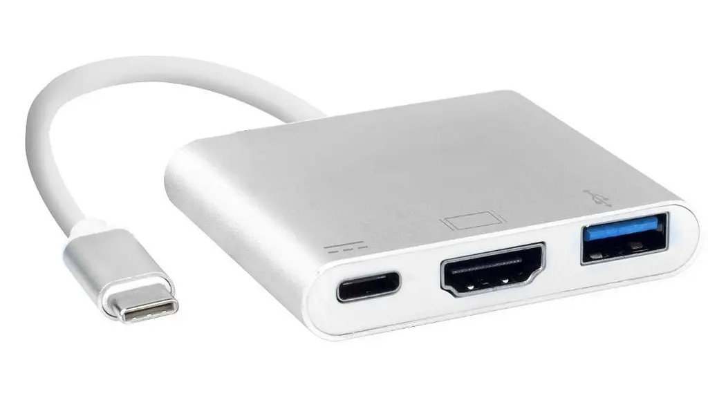 Док-станція USB3.1 Type-C - HDMI/USB3.0/Type-C (F), кабель 0.1м, OEM (S0733) - фото 5