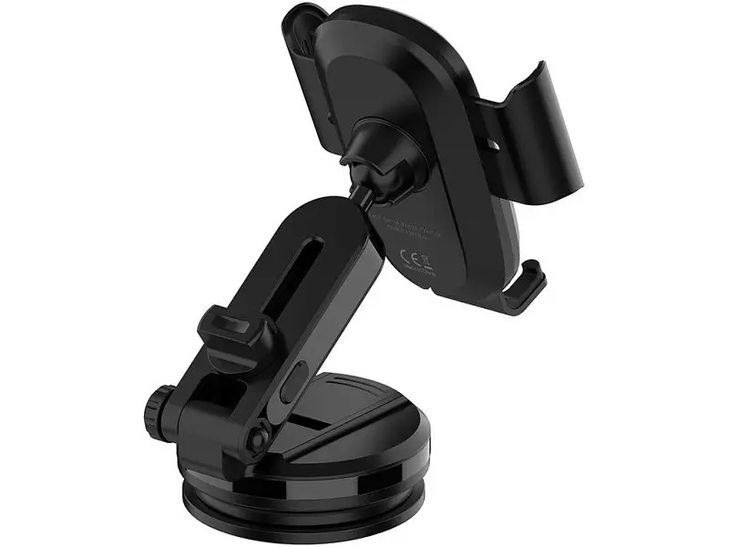 Автомобільний тримач для смартфона ColorWay Dashboard Car Wireless Charger 15W Black (CW-CHAW037Q-BK) - фото 4
