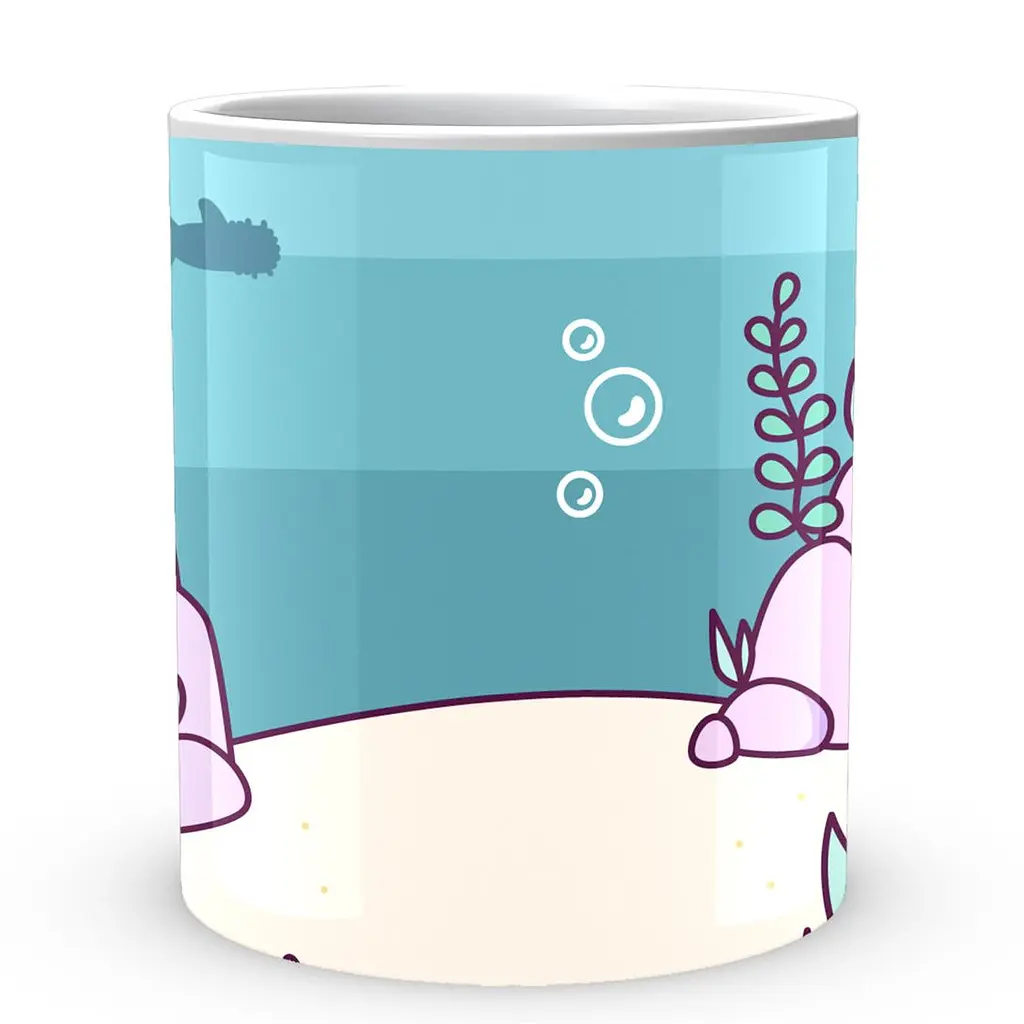Кухоль GeekLand Pusheen Пушин дайвер РС.02.380 330 мл різнобарвний - фото 2