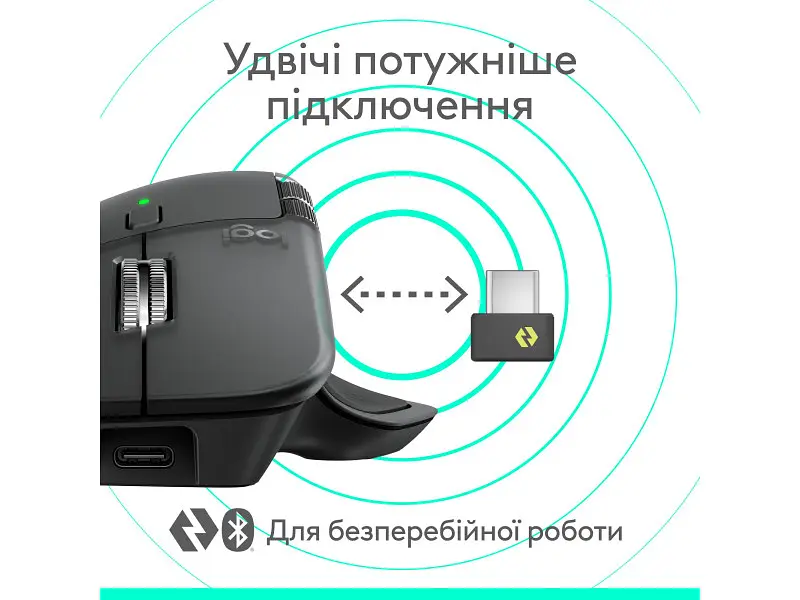 Миша Logitech MX Master 4 Graphite (910-007562, 910-007558) - фото 7