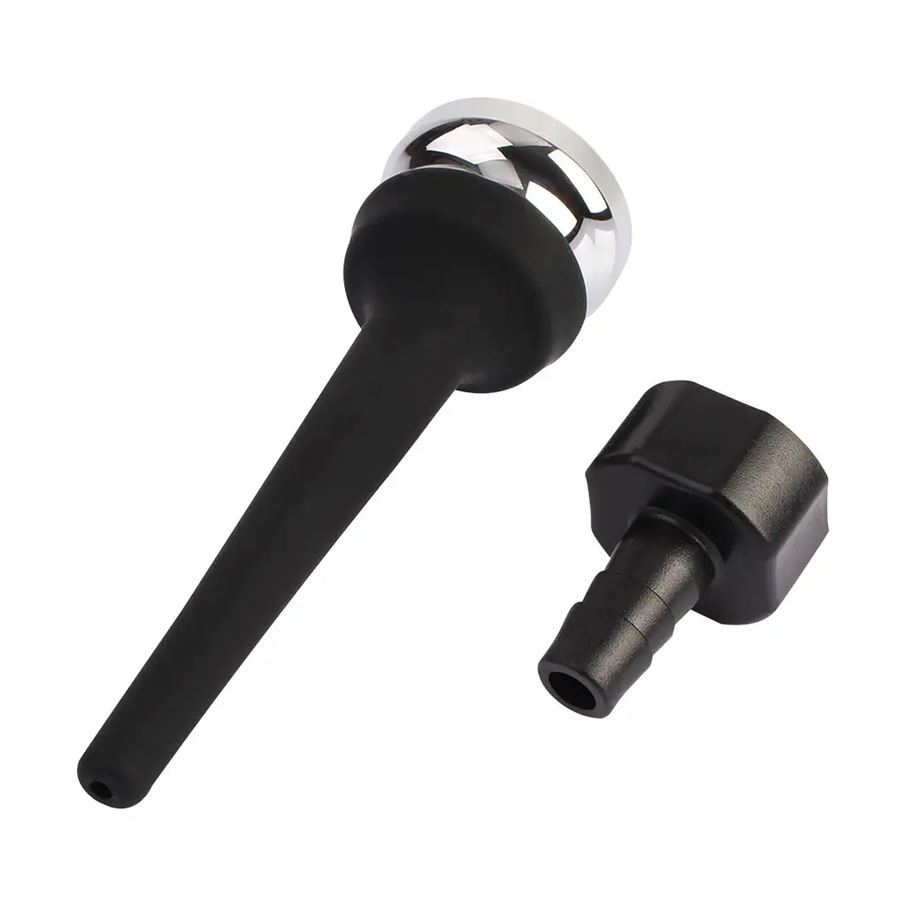 Анальний душ Black Mont Tapered Enema Attachment (чорний) - фото 6