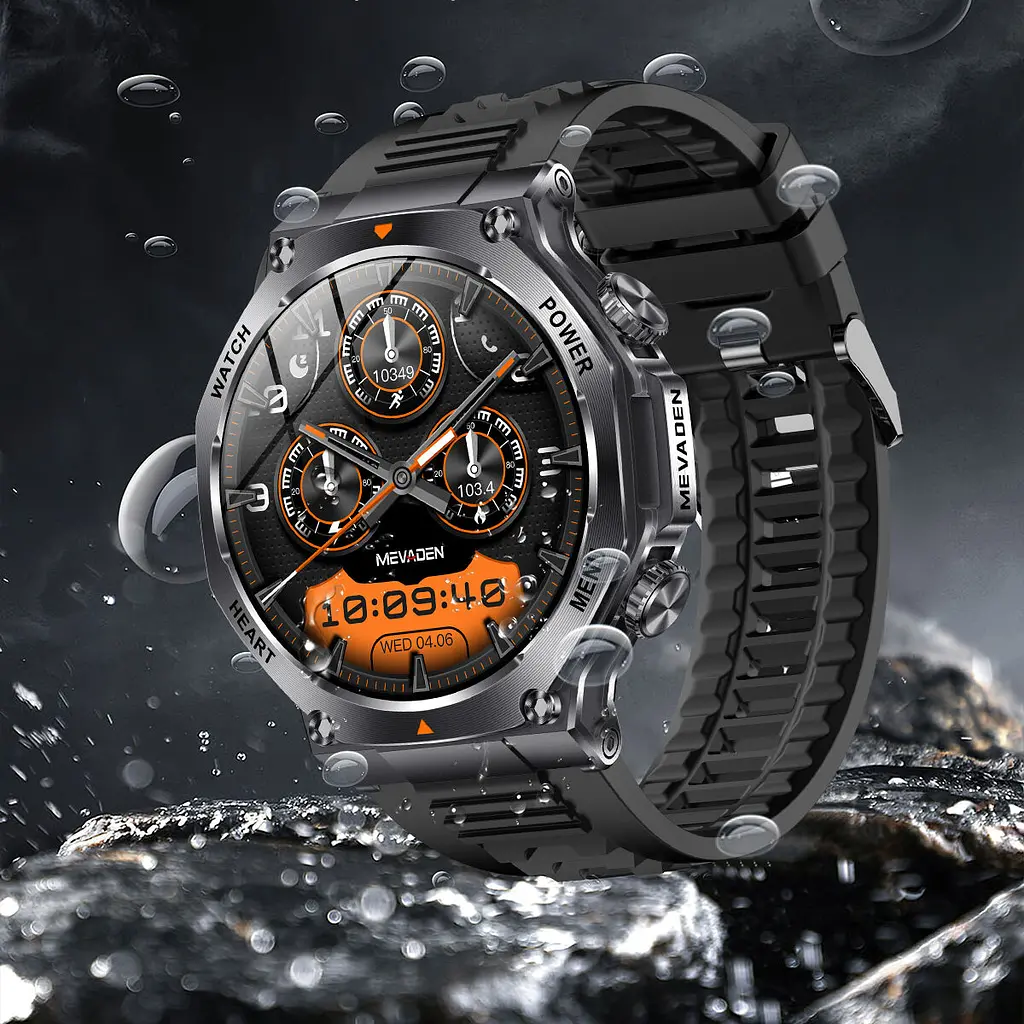 Часы Smart Mevaden Ultra Rubber, 2 ремешка - фото 18