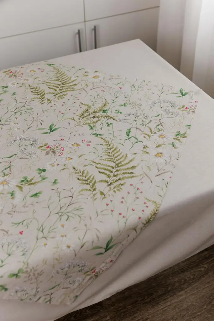 Скатертина на стіл наперон Прованс Herbal 85х85 см (44874) - фото 4