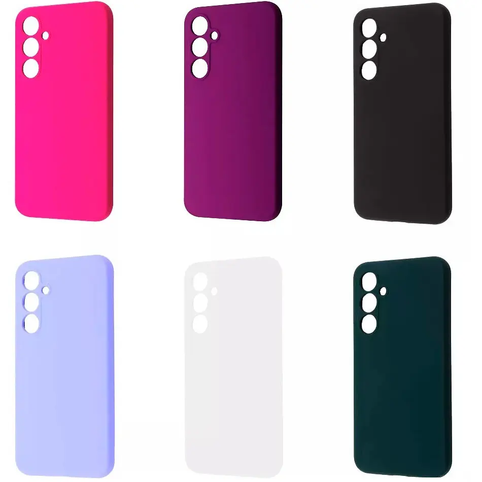 Чехол Wave Full Silicone Cover для Samsung Galaxy A55 Black [114070] - фото 2