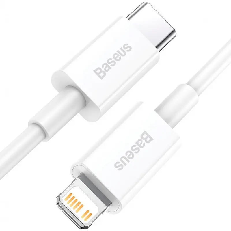 Кабель Baseus Superior Series Cable Type-C to Lightning 20W 1m CATLYS-A02 White - фото 6