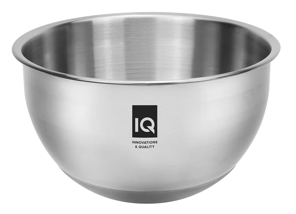 Миска IQ Be Chef 16 см 1.5 л з кришкою срібляста (IQ-9144-16) - фото 3