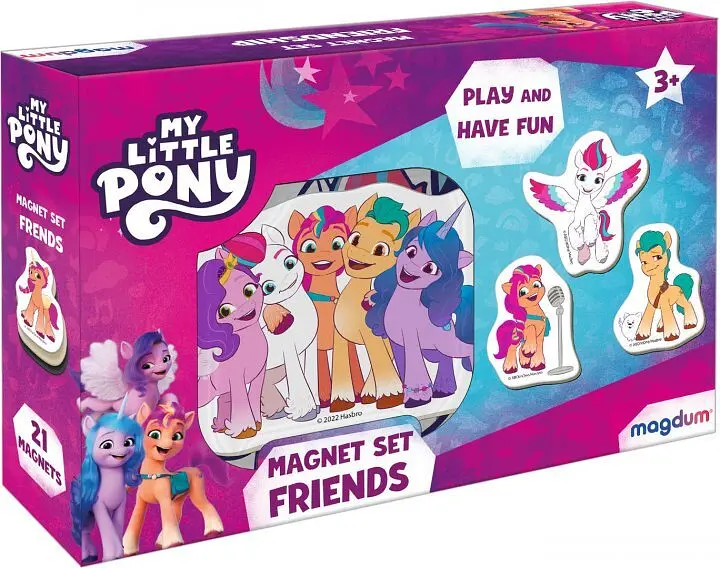 Набір магнітів. My Little Pony. Друзі МЕ 5031-22 (4820215154512) shop (4820215154512)